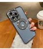 Luxury Electroplated Diamond Glitter Case For iPhone 11 12 13 14 15 16 Pro Max 14 Plus Transparent Hollow Out Bumper Soft Cover