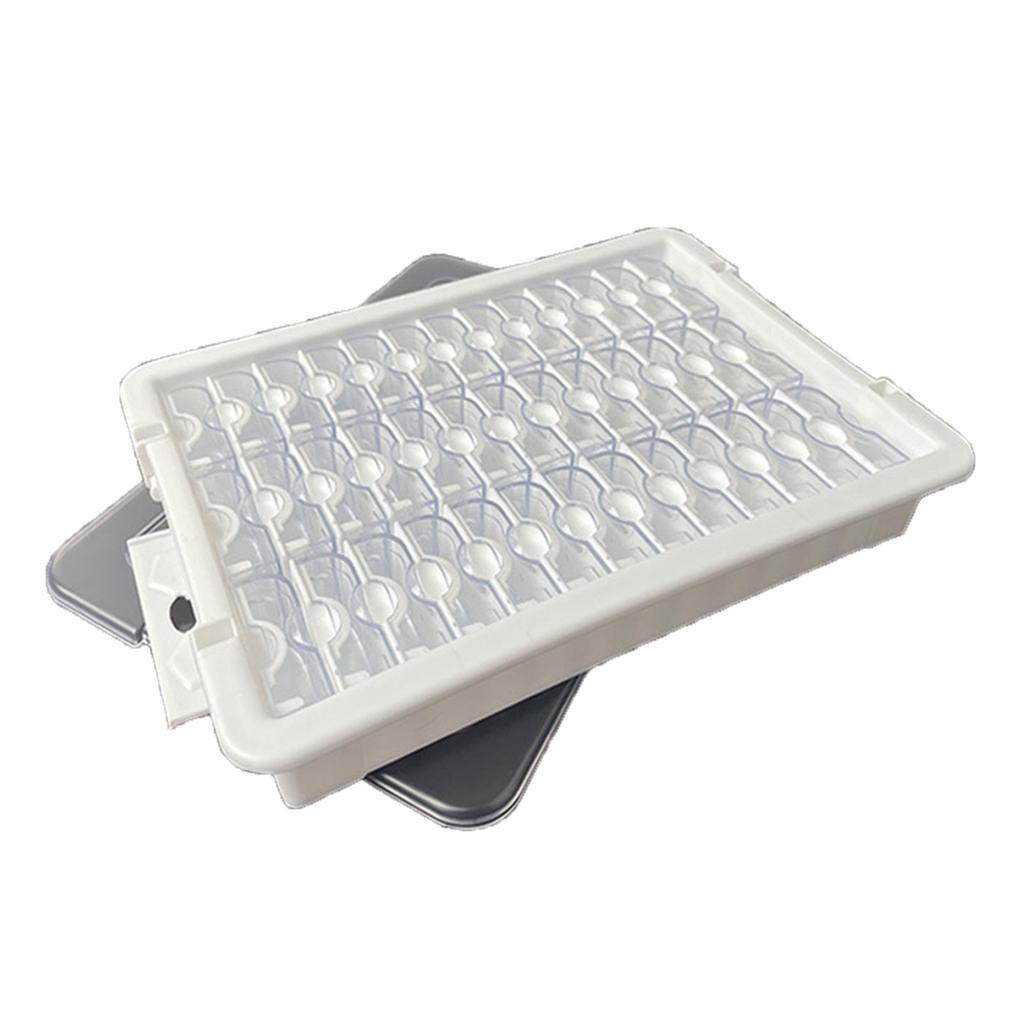 Versatile Bead Sorting Container Accessory with Secure Lids for Craft Enthusiasts Clear Storage Case Organization