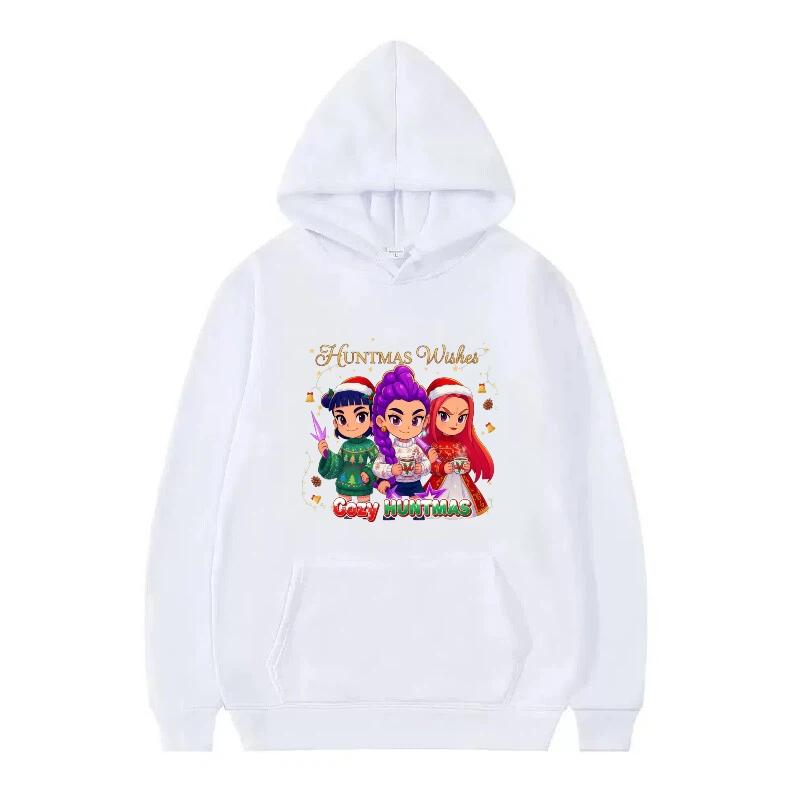 

Unisex Hoodies & Sweatshirts KPop Demon Hunters Print Pattern Loose Top Clothes Hoodies Sweatshirt XXXL