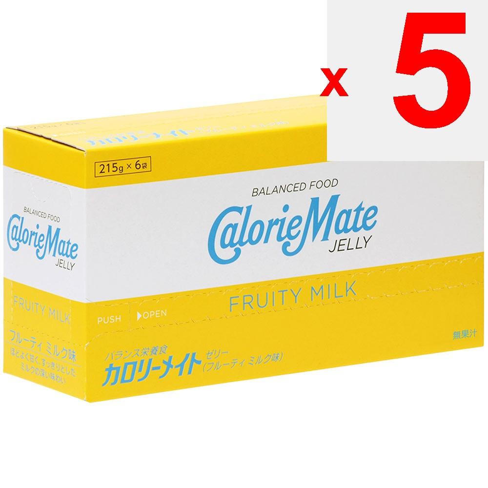 Otsuka Calorie Mate Fruity Milk Jelly 215g X 6 Other (check Locks, Tongue Cleaners, Etc.) Thia Pack Other (check Locks, Tongue Cleaners, Etc.)