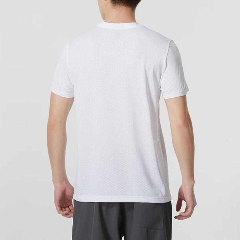 Puma Printed Crew Neck Pullover Casual Short Sleeve T-Shirt Men Tops White 523002-02