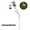 Soft Glow Solar Hanging Lantern Warm Light Bird Shape Decorative Bird Lantern Solar Energy Automatic Lighting