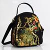 Artful Canvas Small Bag With Sequins For Daily Use And Ethnic Style