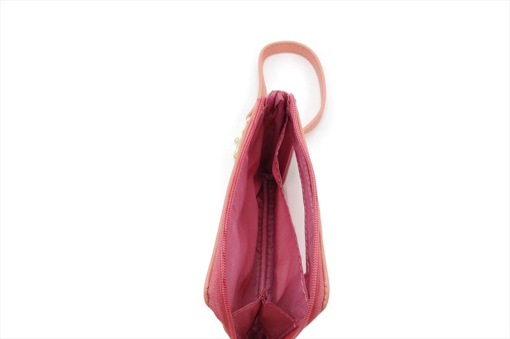 Anes Katzen-Stickerei-Passhülle, Münzbörse, Anti-Verlust, mit Ausziehband und Reißverschluss, Führerschein, IC-Karte, Leder, Katzen-Design #p415 (Elfenbein)