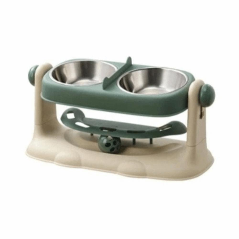 Anti-Tipping Neck Support Pet Bowl Removable Feeder Bowl Cute Cat Water Bowl for Pets Cats Dogs