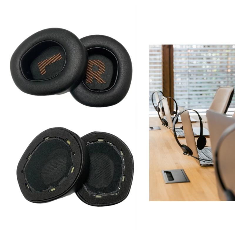 1Pair Replacement Skin Ear Pads Earcups for Quantum 400, Q400 Headphones Earpads Earmuff Earpads Cushions Ear Cups