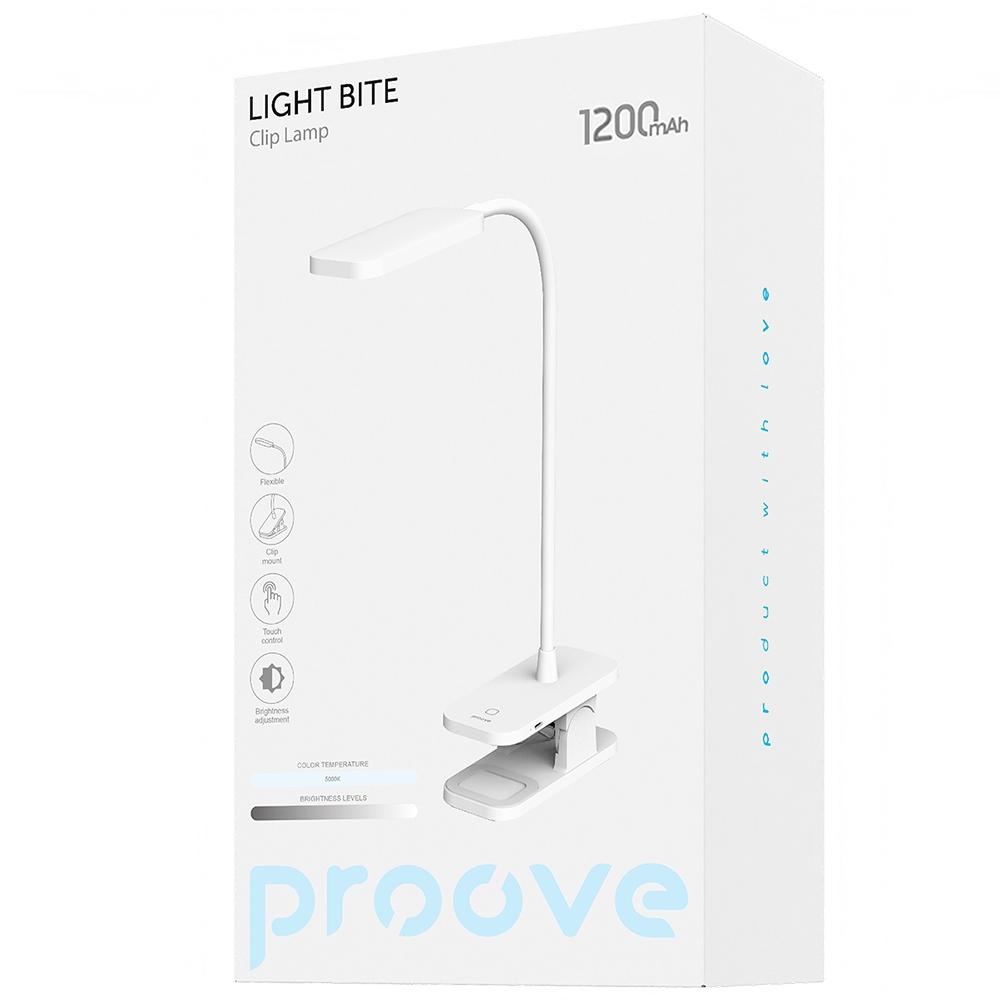 Lampka biurkowa Proove Light Bite LED 5W 1200mAh Biała
