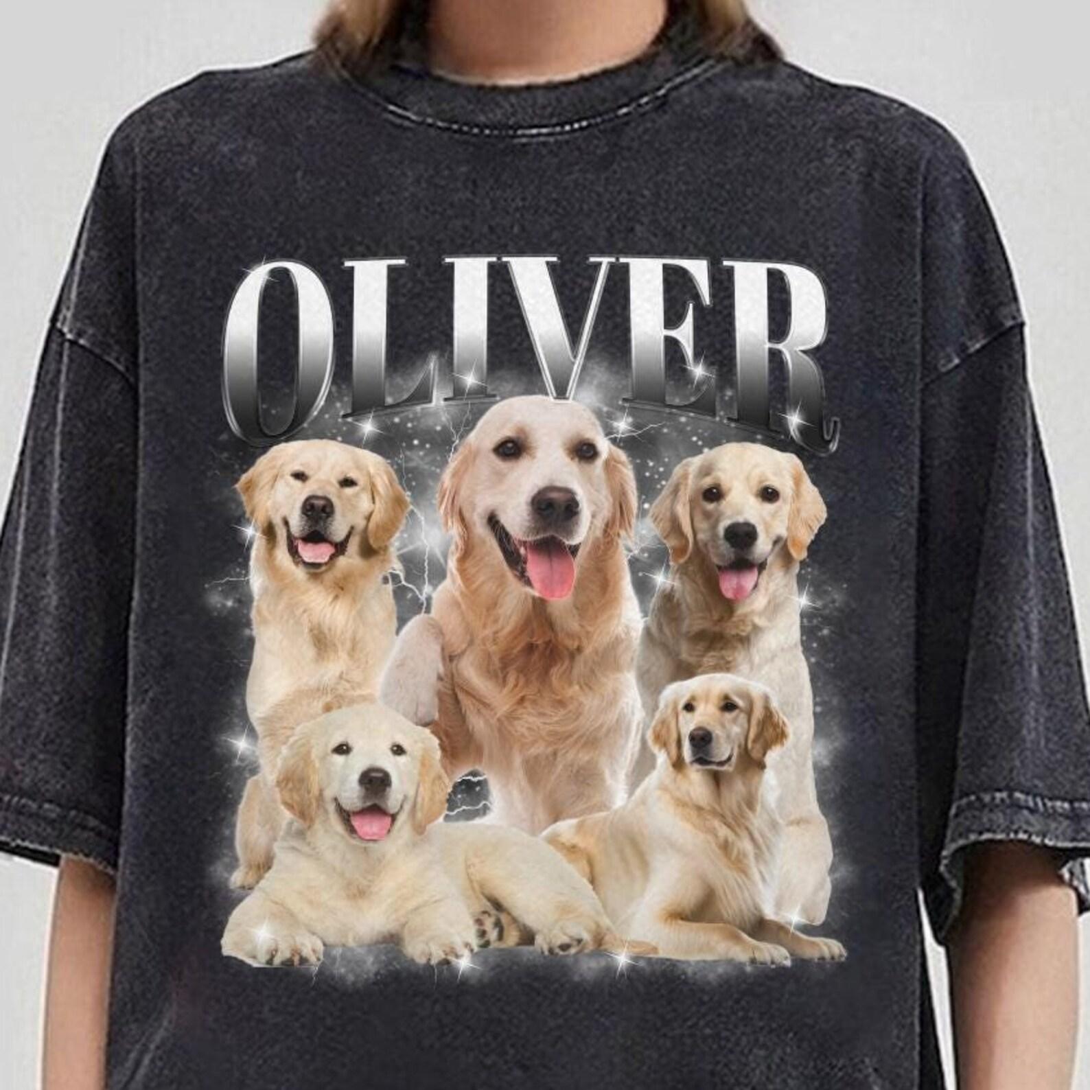 Comfort Colors® Custom Bootleg Shirt, Personalized Dog Bootleg Shirt, Custom Dog Photo Shirt, Custom Bootleg Rap Pet Tee, Custom Pet Shirt 3XL