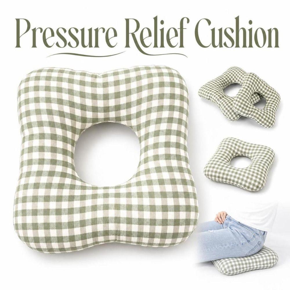 Practical Soft Pressure Relief Cushion Breathable Reusable Bed Sore Cushion Square Washable Anti-Decubitus Pad Multipurpose