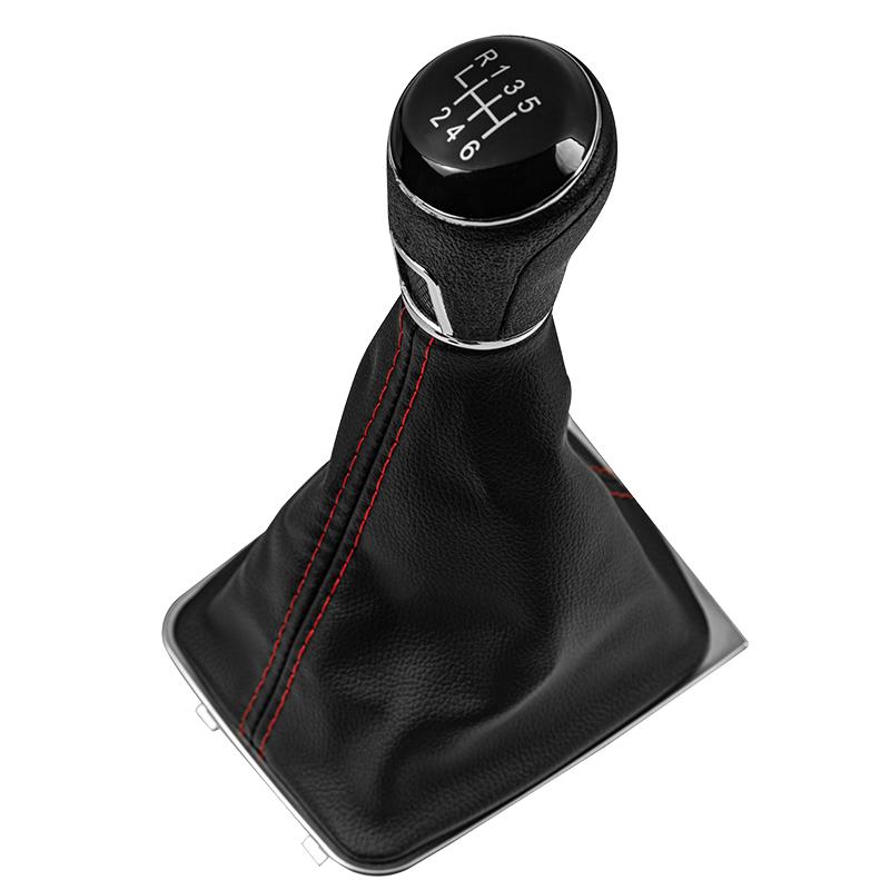 Car Styling Gear Shift Knob Gaiter Boot Cover Case Collar For VW Volkswagen Golf 7 A7 MK7 GTI GTD 2013 2014 2015 2016 2017 2018