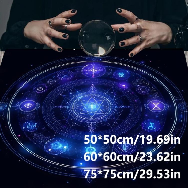 Mysterious Symbol Astrology Tablecloth  Tarots Divinations Tablecloth Altars Cloth Divinations Board Game Accessories