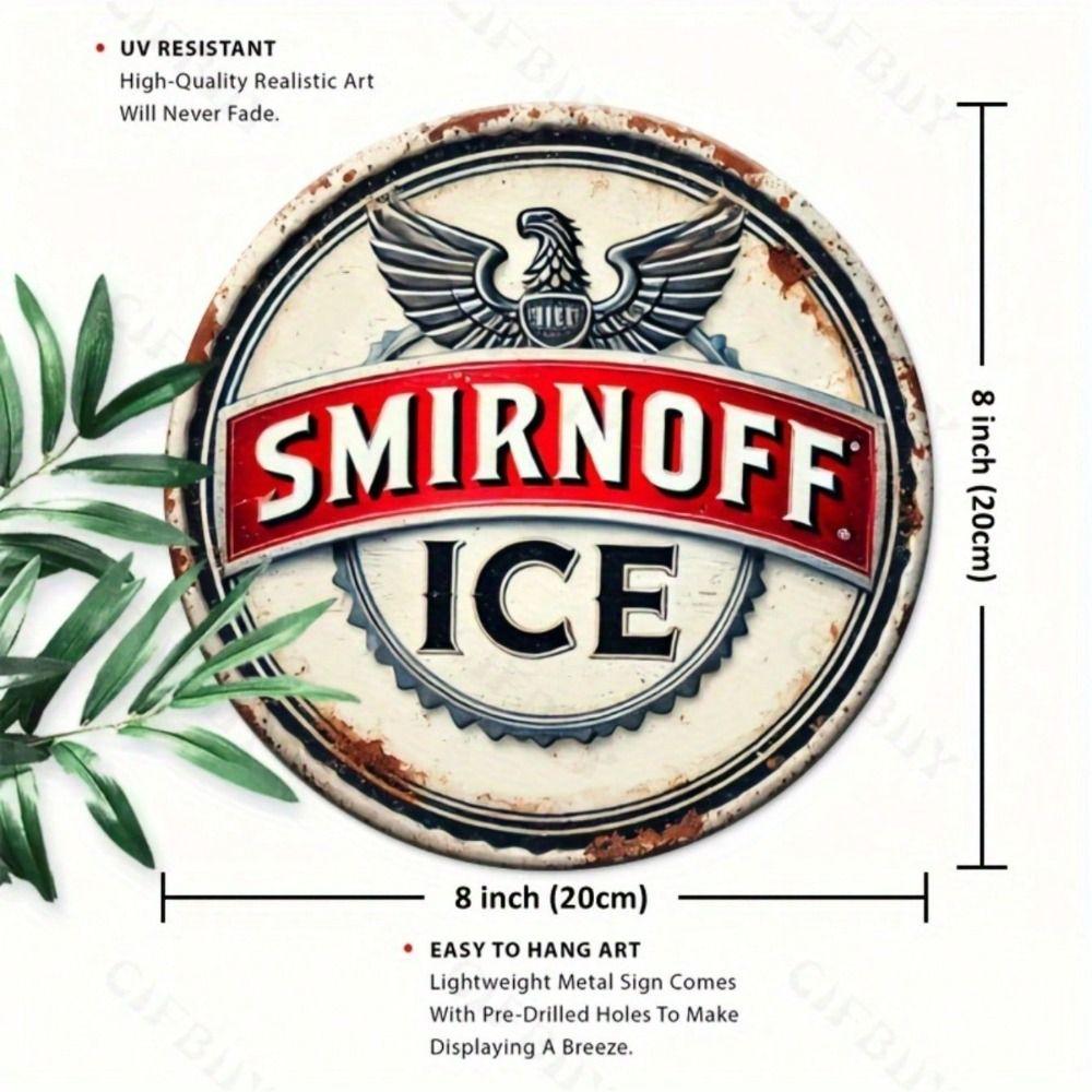 

Metal Tin Sign Retro Decoration 20x20cm