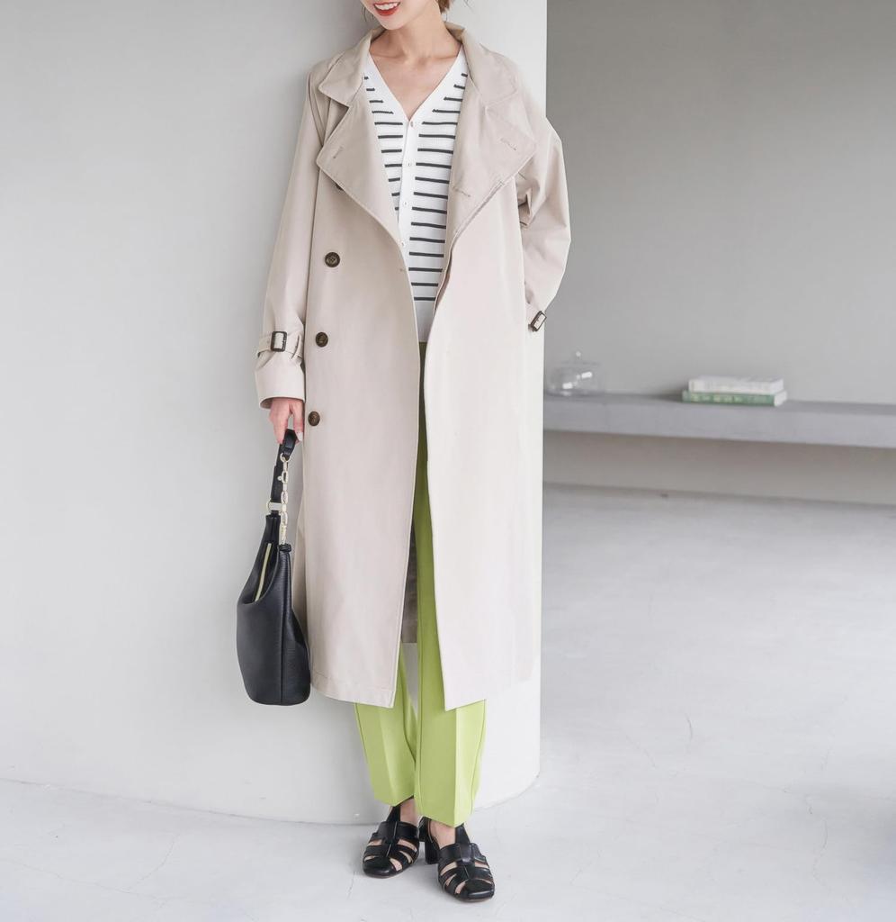 ROPE PICNIC Stand Collar Spring Coat Light Exclusive Women's (GDO13010, Gray) [Web Size 38T]