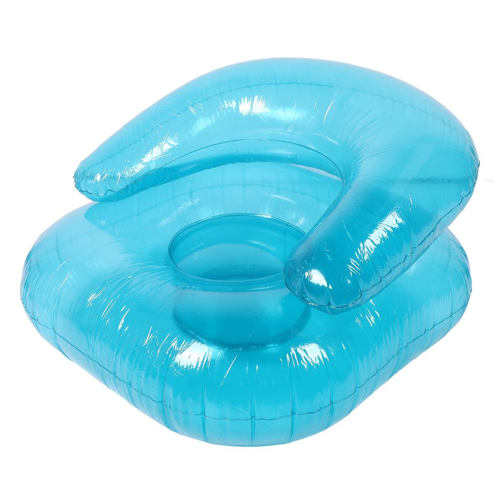 Inflatable   Sofa - Portable PVC Transparent Sofa St,Ergonomic Blow Up Ch , Inflatable Couch for Indoor Bedroom Balcony Outdoor Garden Pool Relaxa