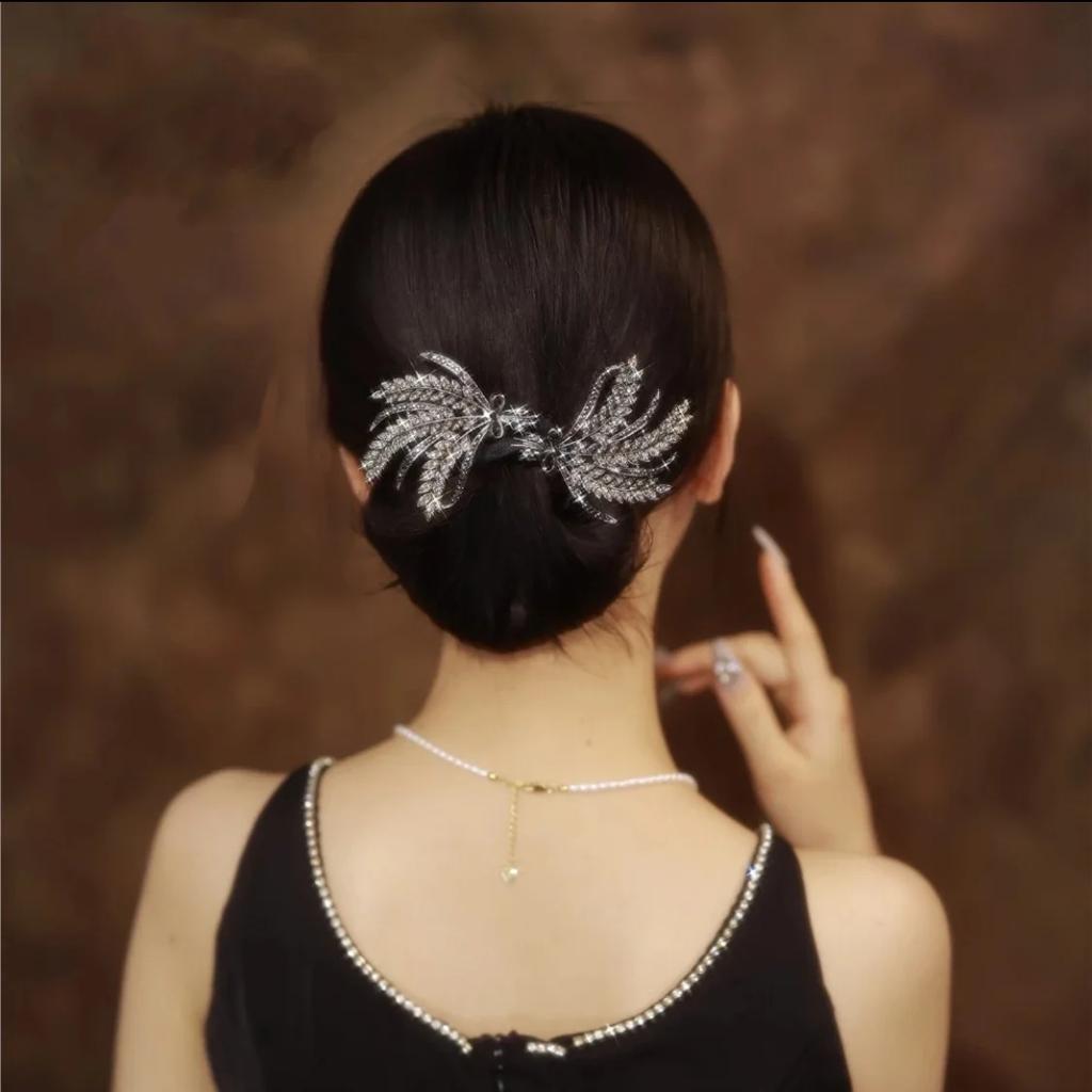 Ins Style Elegant Lazy Hair Curler Fshion Flower Fashion Flower Roller Hair Curler Lazy Hairpin Butterfly Hair Clips For Girls