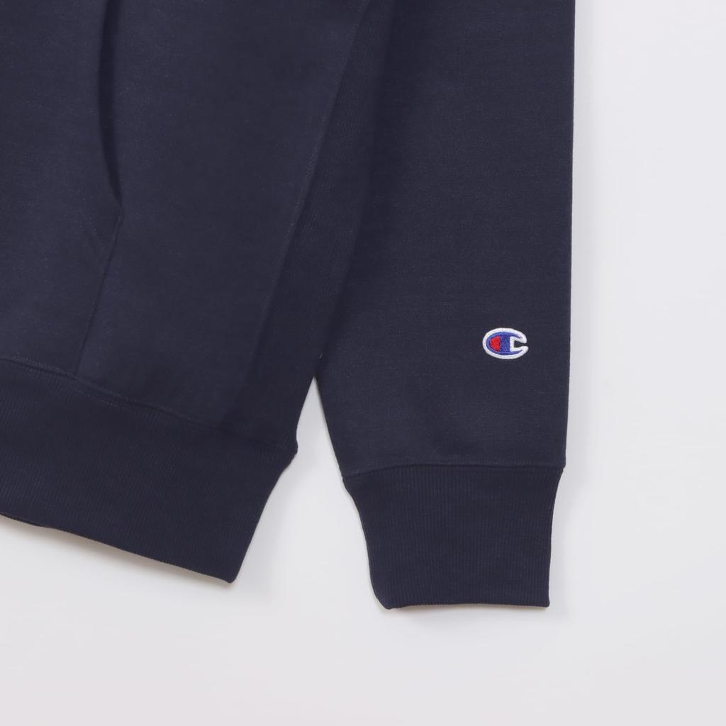 Long Antibacterial and Odor Heat Graphic Logo TECH TERRY Hooded L [Champion] Hoodie, Sleeve, Resistant, Stretch, Retention, Print, WEAVE(R)