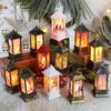 Christmas Wind Lanterns Candlestick Lights Night Lights Old Man Snowman DecorationsNight Lights Table Ornaments