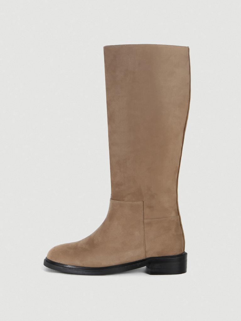Komorebi Museum 2 Colors_Handmade Classic Wide Long Boots Suede Ver. I Km011-S
