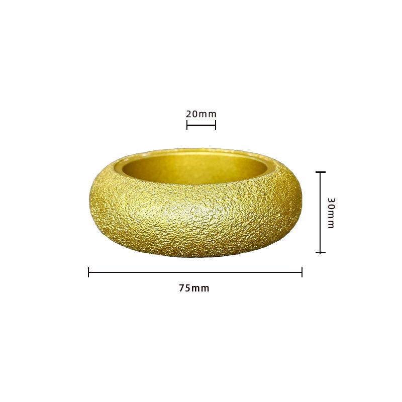 Brazed Diamond Rome Edge Grinding Wheel for Marble Granite Tile Ceramic Grinding and Cast Iron Polishing