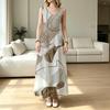 Women's A-Line Sleeveless Loose Maxi Dress,Lightweight Flattering Slimming Dress for Daily Commute & Home,Versatile Fashion Casual Dress