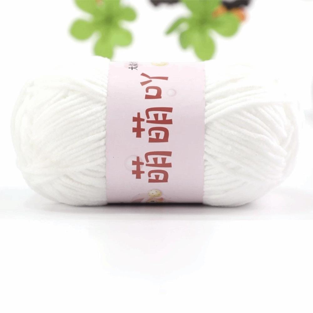 New Fluffy Texture Crochet Yarn Soft Thick Baby Yarn Medium Amigurumi Yarn DIY Projects