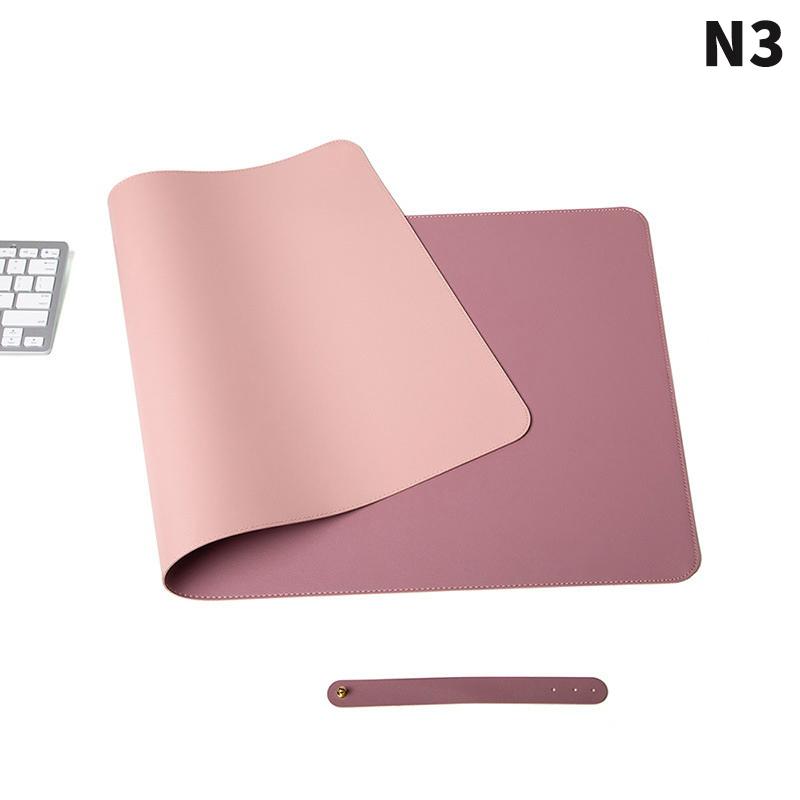 Nail Art Table Mat Soft Foldable Manicure Hand Rest Pad Waterproof Scratch Easy-Clean Office Desk Mat Portable PU Leather Pads