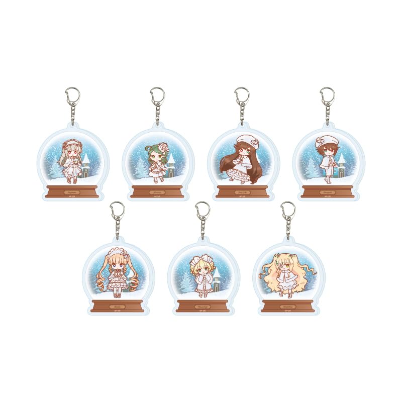 

Rozen Maiden 04 [Retro Art Illustration] Acrylic Keychain Box of 7