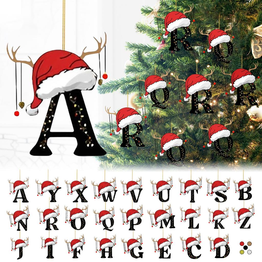Christmas Decoration Pendant Christmas Tree Tag Theme Party Crafts Ornament