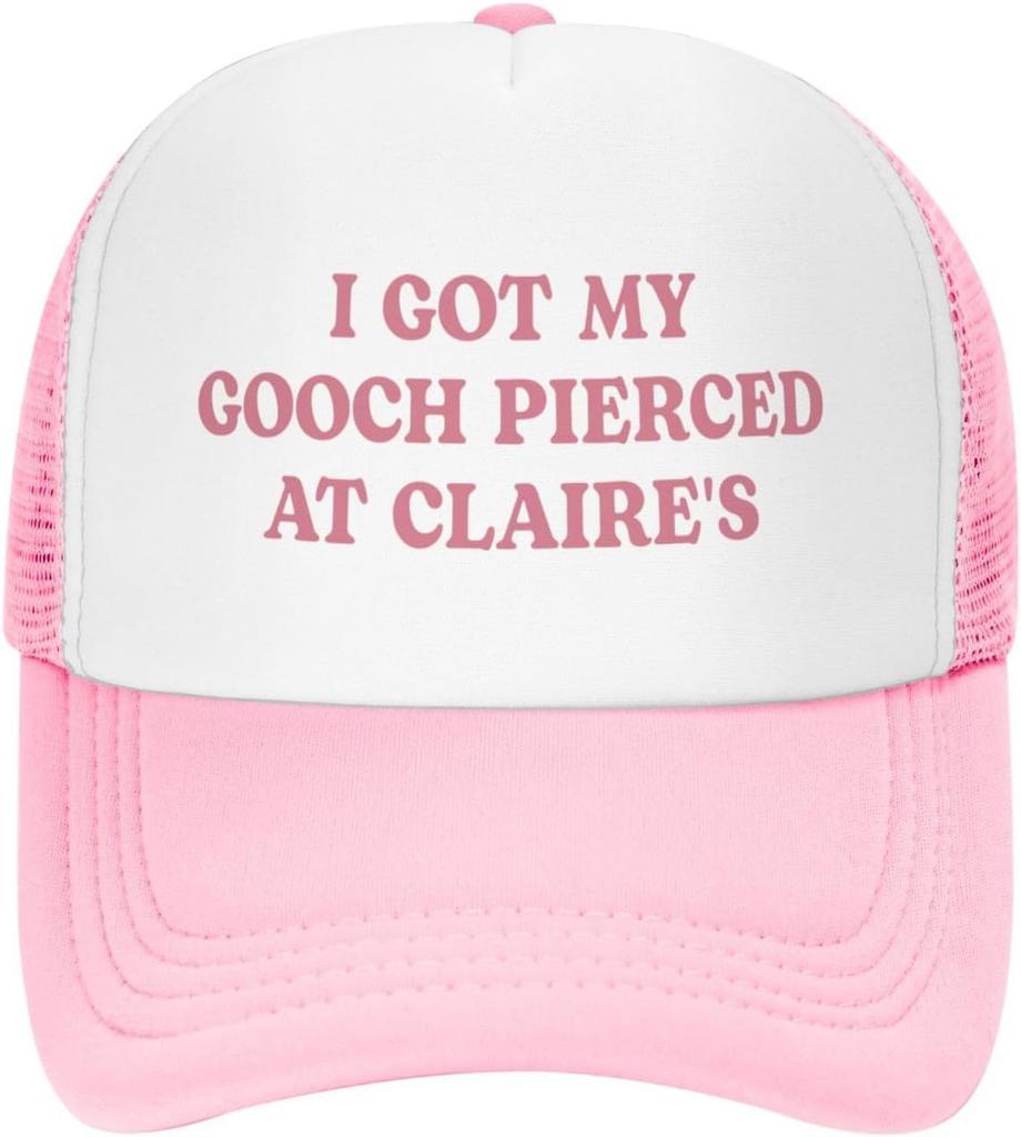 Funny Trucker Hats for Women Hot Pink Funny Gag Baseball Cap for Girls Women Men Hat