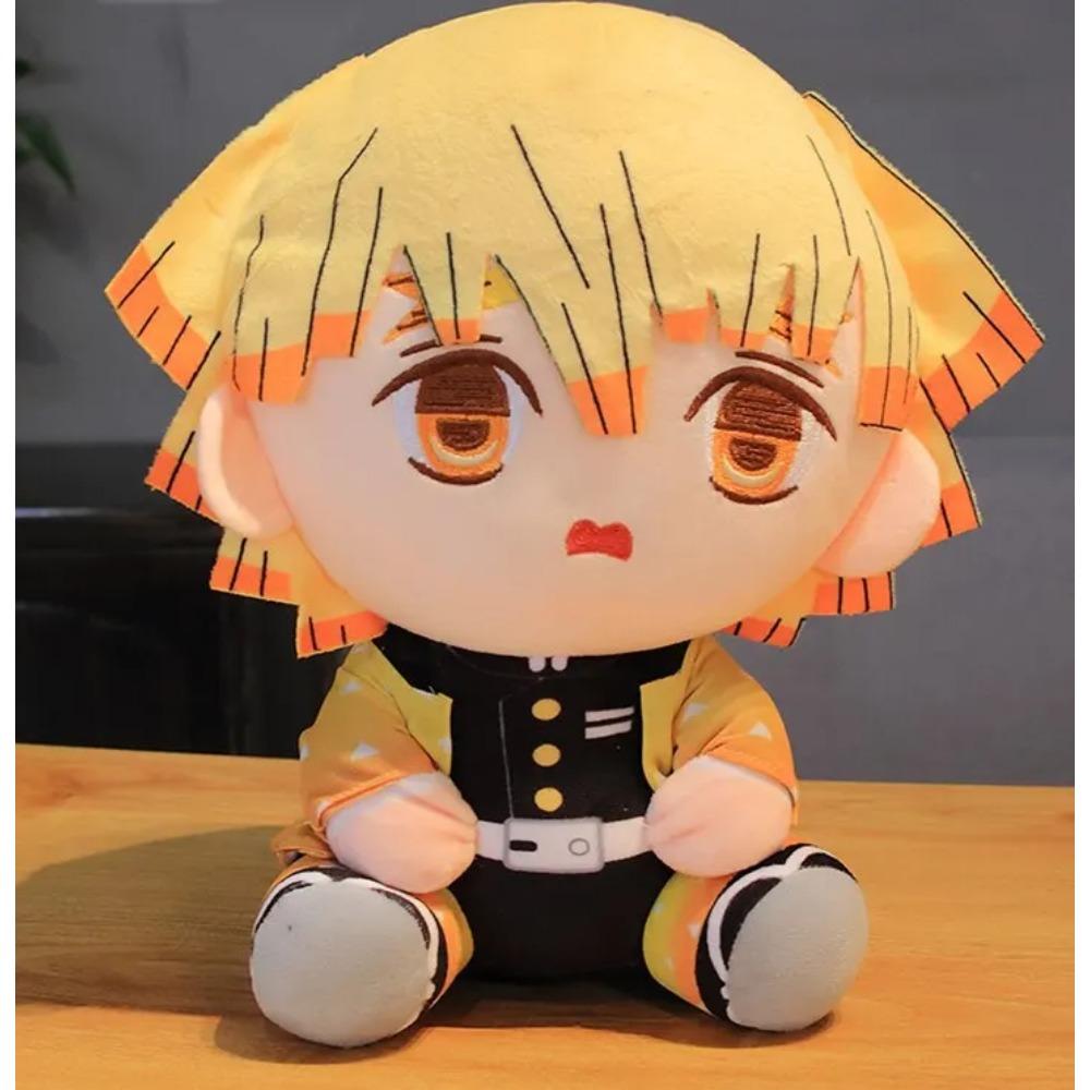 20cm Horké Japonsko Demon Slayer Plyšové Panenky Krásné Anime Kimetsu No Yaiba Kamado Tanjirou Nezuko Zenitsu Kyoujurou Hračky Dětské Dárky