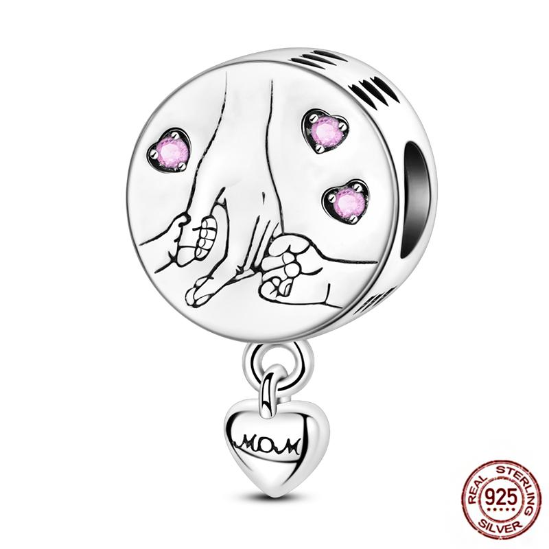 Charms Plata Copper Colorful Butterfly Bow Cute Cat Dog Fit Original Foot Bracelet Pendant Diy Beads Jewelry Makeup