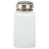 Tryck Ner Tom Pumpdispenser Låsbar Vätskepumpflaska för Nagellack Sminkborttagare 200 ml