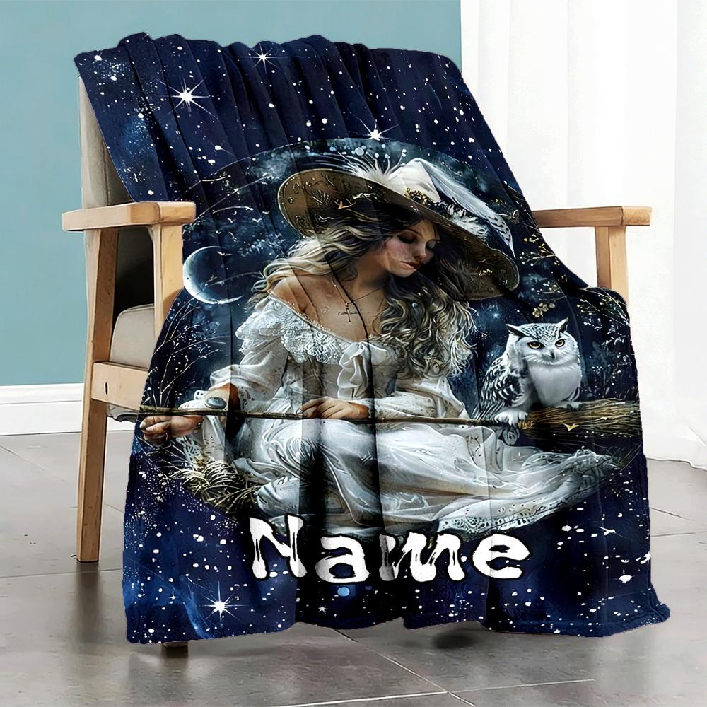Football Player Home Customize Your Name Blankets Comfortable Soft Lightweight Allseason Multipurpose Blanket For Picnics Sofas Offices Beds Living