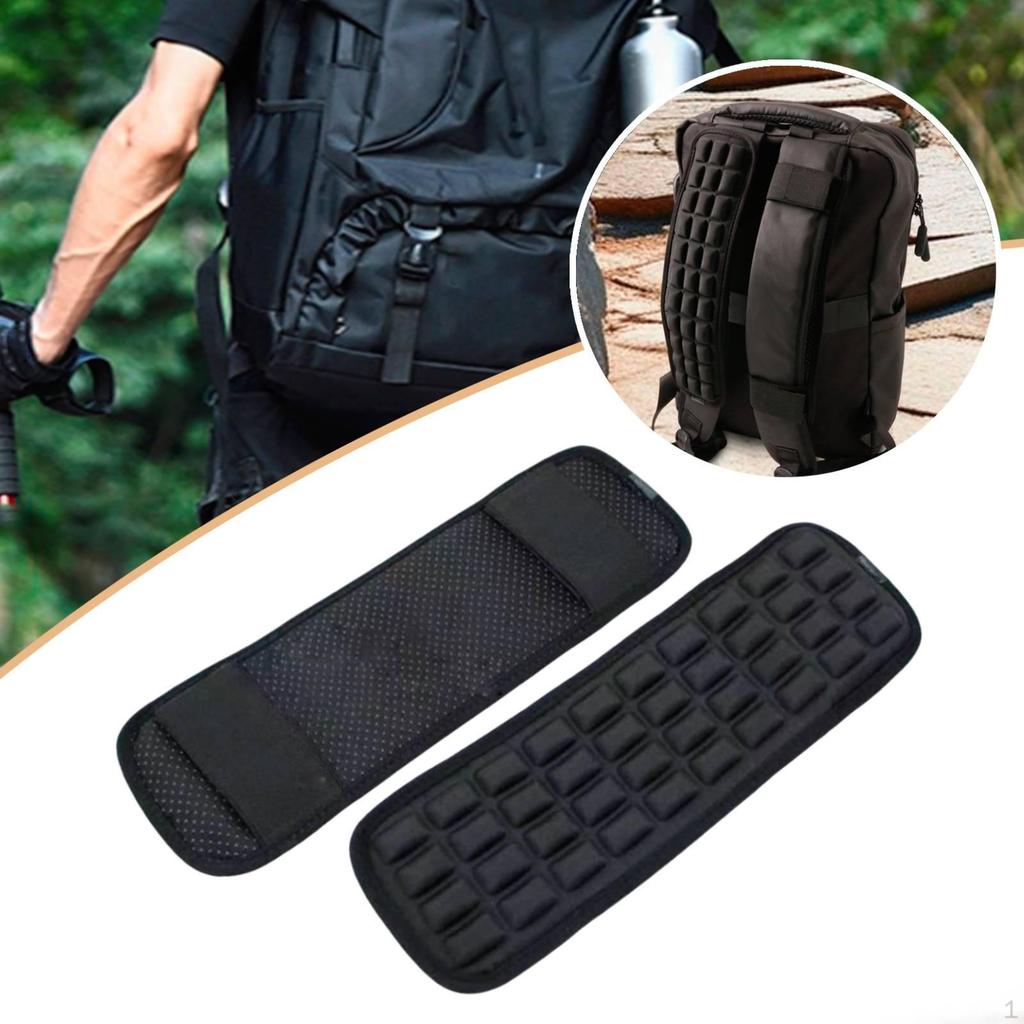 2 Pieces Backpack Hiking Bag Accessories Professional Sturdy Heavy Duty Laptop Bags Shoulder Support