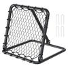 VEVOR Soccer Rebounder Rebound Net, Kick-Back 34"x34", Portable Football Training Gifts, Fully Adjustable Angles Goal Net