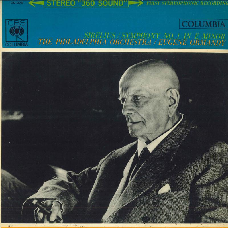 

LP Record - Sibelius: Symphony No. 1 OS275 CBS Japan Classical Used