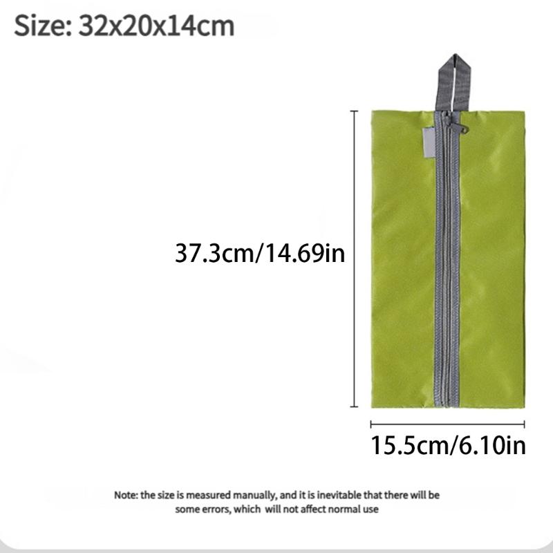 Fabric Storage Bag Various Compartments Portable Organizing Bags Oxford Cloth Texture for Hiking Camping Swimming Needs