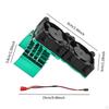 Aluminum Alloy RC Car Engine Cooling Fan, Replacement Part, Easy to Install, Heat Sink for