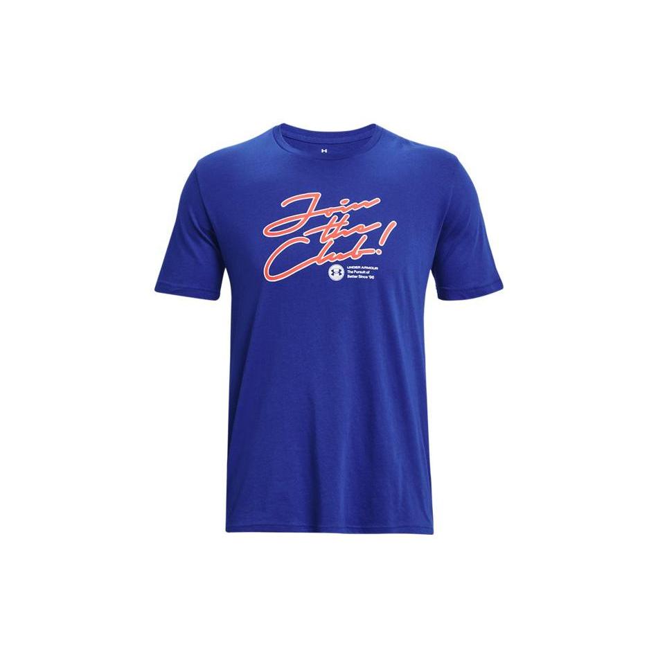 Мужская футболка Under Armour Синяя 1376835-400 L