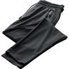 Air Conditioning Cloth Mesh Nine-point Pants Men's Slim-fitting Small Feet Closed Feet Hollowed Out Black Trendy Sports Long Pants