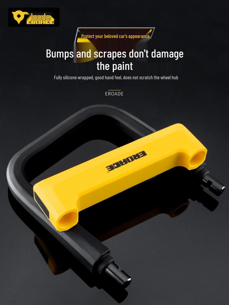 EROADE Diebstahlsicheres U-Schloss für deutsche Motorräder, Elektroroller & Mountainbikes