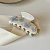 Rhinestone Butterfly Hair Claw Acrylic Shark Clip Elegant Hair Clips  for Women Girls