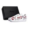 Air Force 1 Blazing Rose Slip Resistant Low Top Skateboard Shoes Unisex White Red Gray Black CW2288-111(Team80-S-BOX)