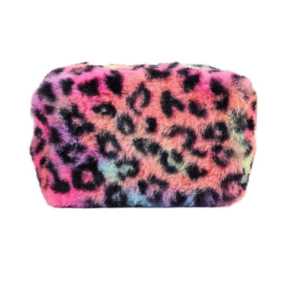 Large Capacity Women's Cosmetic Pouch Leopard Print Cosmetic Storage Organizer  Women