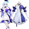 Robin Cosplay Game Honkai Star Rail Robin Cosplay Costume Anime 3D Print Dresses Wig  Role Play Uniform Full Set for Women Girls