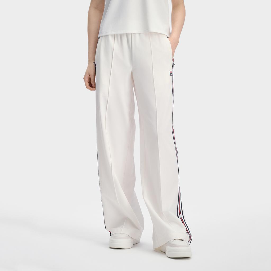 New FILA Casual Pants Women's Cloud White F11W437801FWT