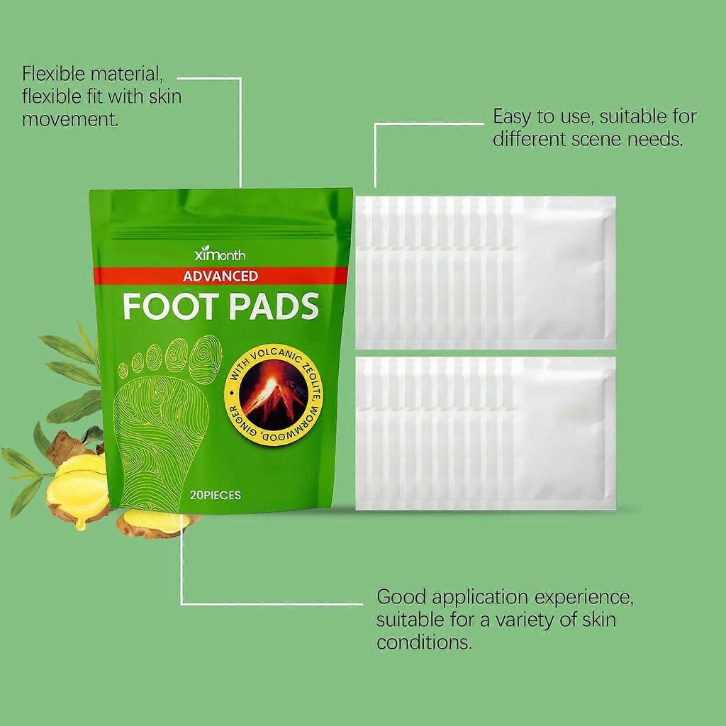 Ximonth Herbal Care Foot Patch Mild Ingredients Relieve Discomfort Keep Feet Smooth And Soft Nursing Adhesive Bandage