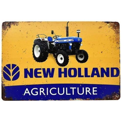 Tractor Tin Sign Retro Agriculture Wall Art Farm Decor Collectible aluminum 20x30cm