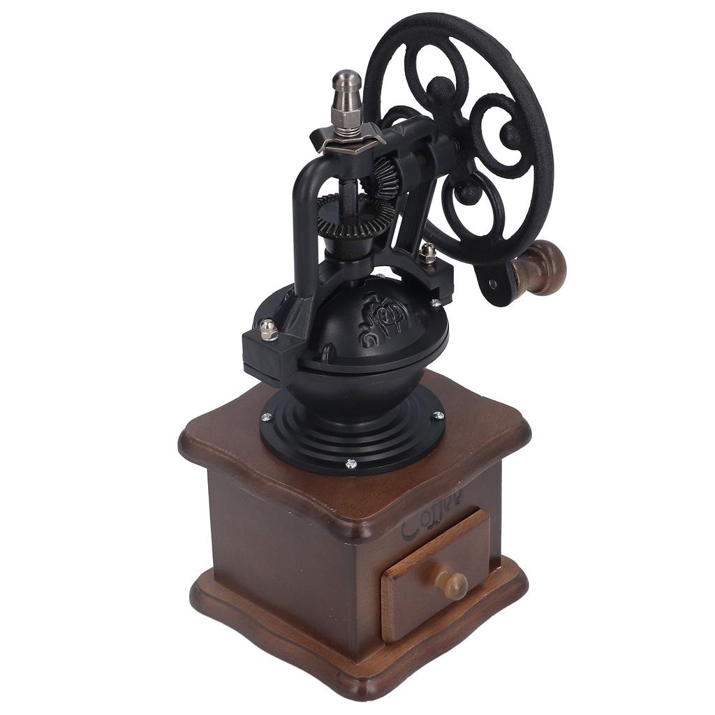Manual Coffee Grinder Retro Style Sturdy Durable Exquisite Portable Hand Coffee Grinder for Home
