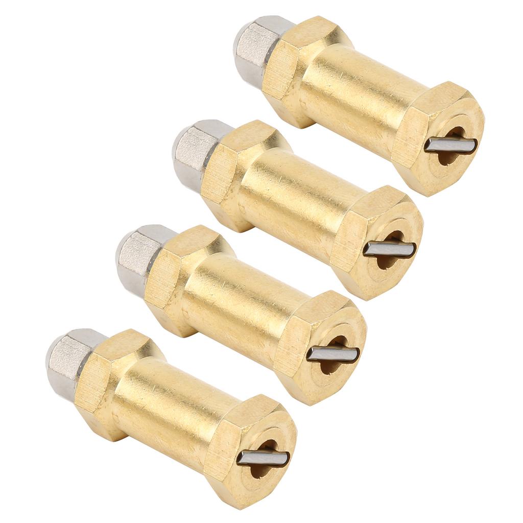 4Pcs RC Brass Connector Accessory for 1Celsius10 Remote Control Car Easy Installation Golden